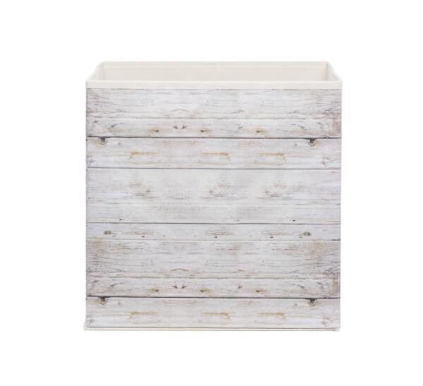 Motivbox Wood beige B/H/T: ca. 32x32x32 cm