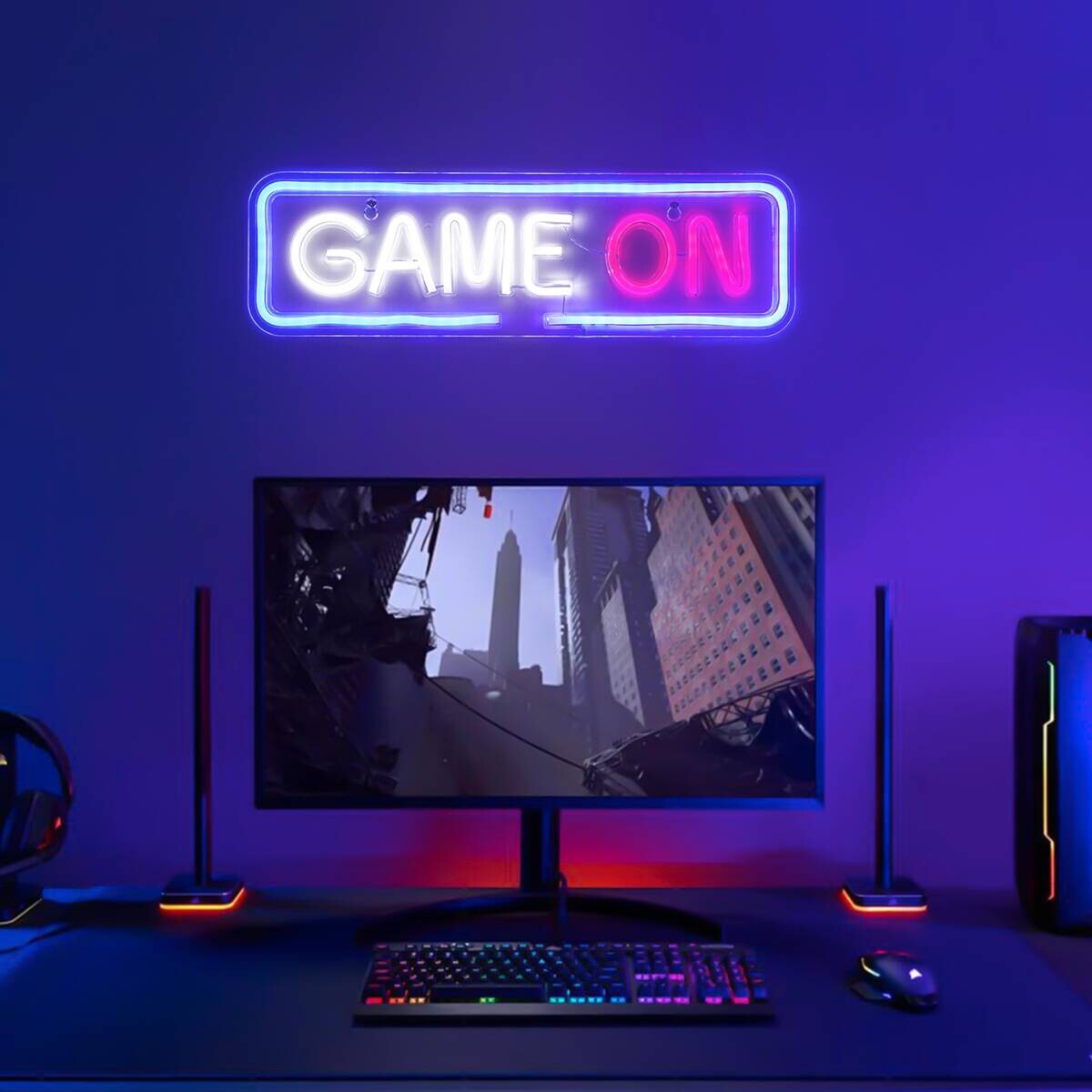 Nolo LED-Wandleuchte Game On B/H/T: ca. 40x12x1,6 cm
