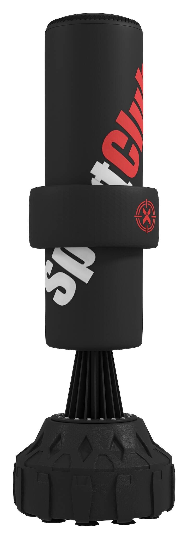 SPORTNOW Fitness-Zubehör schwarz Edelstahl B/H/L: ca. 57x57x175 cm