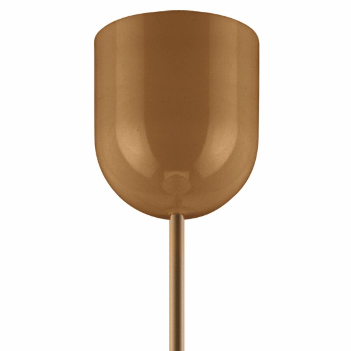 Lamkur Pendelleuchte Marcy gold Glas H/L: ca. 70x30 cm E27 1 Brennstellen