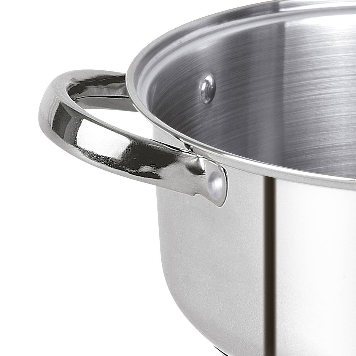 SAN IGNACIO Topfset Lexia silber Edelstahl 9 tlg.