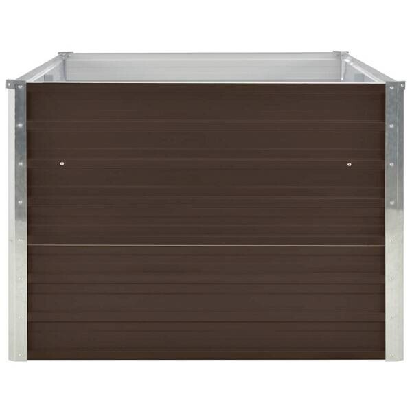 Hochbeet braun Metall B/H/L: ca. 80x45x160 cm