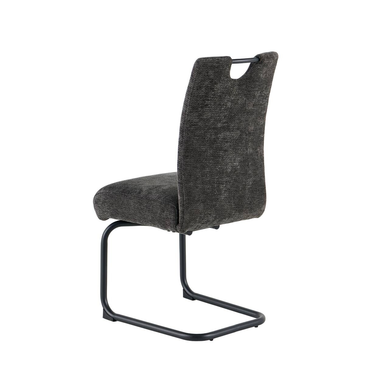 Schwingstuhl Pisa anthrazit Webstoff B/H/T: ca. 43x95x60 cm