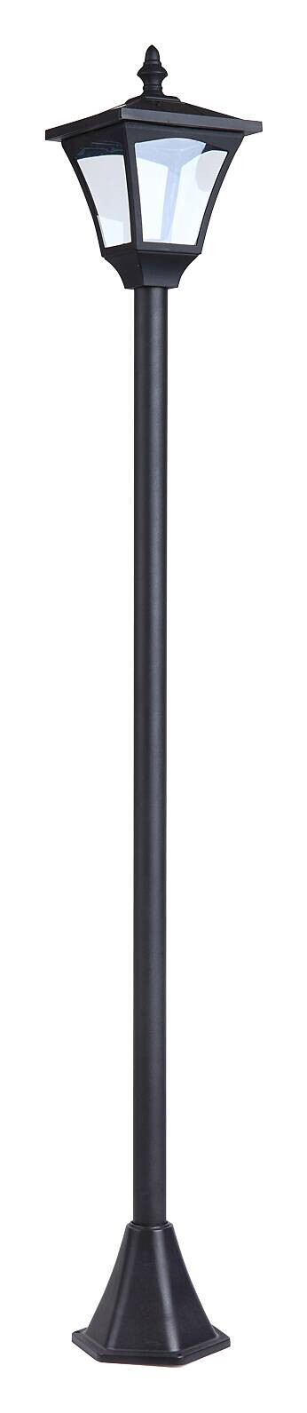 Solar Laterne 842-107 schwarz Kunststoff B/H/L: ca. 15x120x15 cm