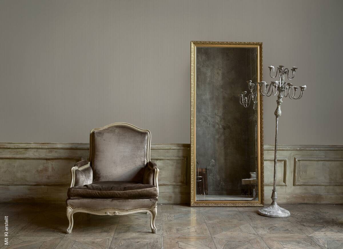 A.S.Creation Vliestapete beige braun B/H/D: ca. 53x1005x8,6 cm