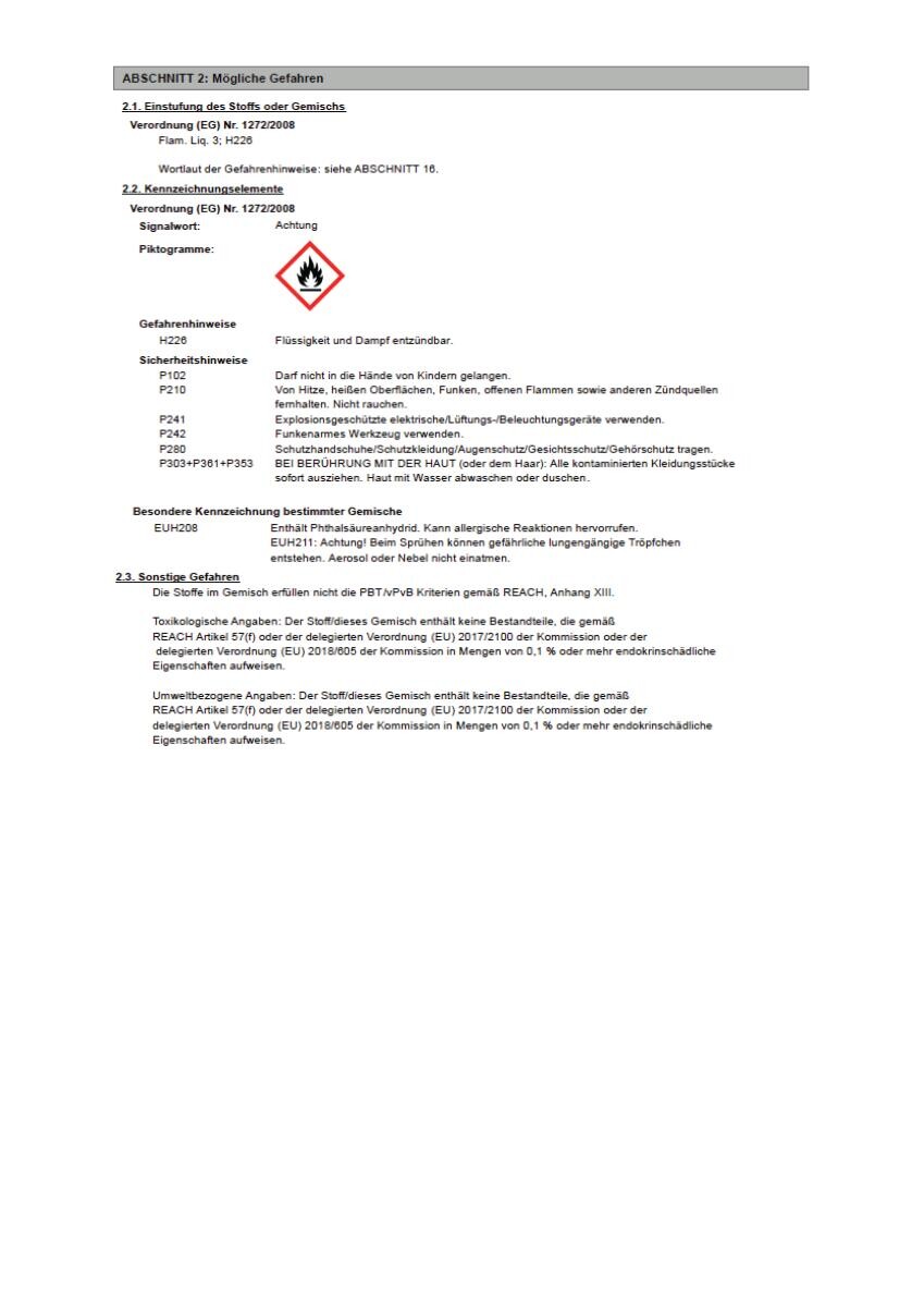 Weißlack weiß seidenmatt ca. 0,75 l