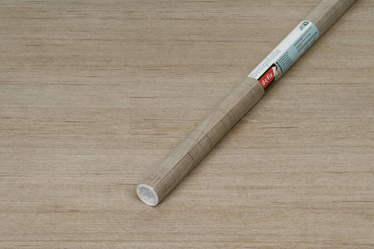 Klebefolie Holzoptik Greige B/L: ca. 67,5x200 cm