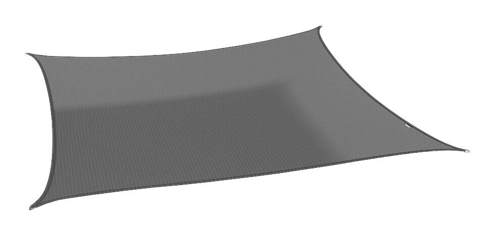 PLATINUM Sonnensegel Coolfit grau Polyethylen B/H/L: ca. 500x1x500 cm