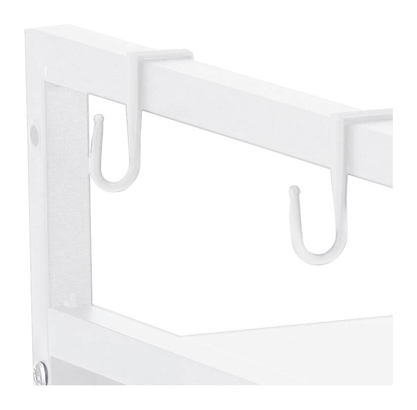 POCOline Regal weiß Metall B/H/L: ca. 36x45,5x60 cm