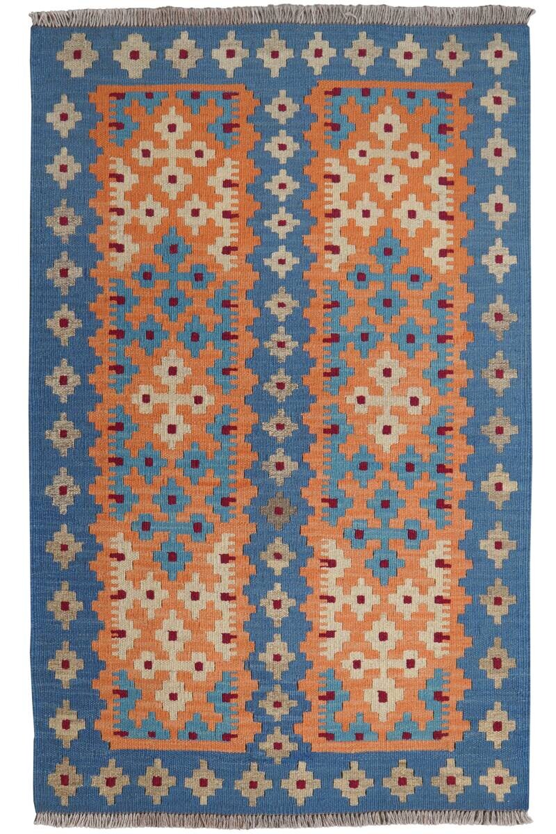 PersaTepp Teppich Kelim Gashgai blau B/H/L: ca. 84x1x134 cm