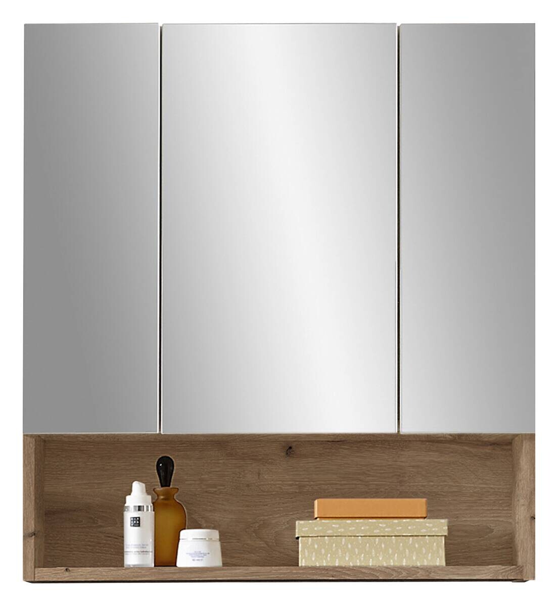 Spiegelschrank Heppo Eiche Eiche Viking Nachbildung B/H/T: ca. 65x71x20 cm