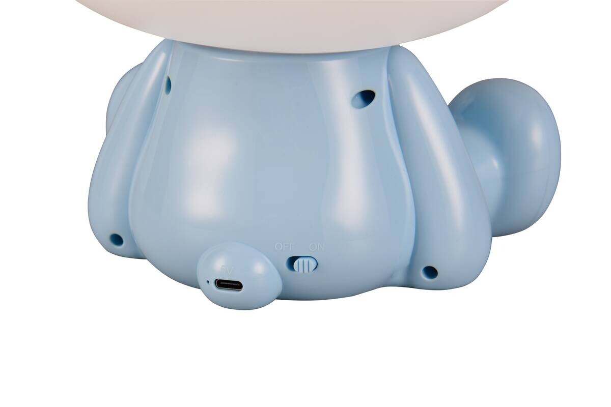 Reality LED Tischleuchte CUTIE blau Kunststoff B/H/T: ca. 21x25,5x19 cm 1 Brennstellen