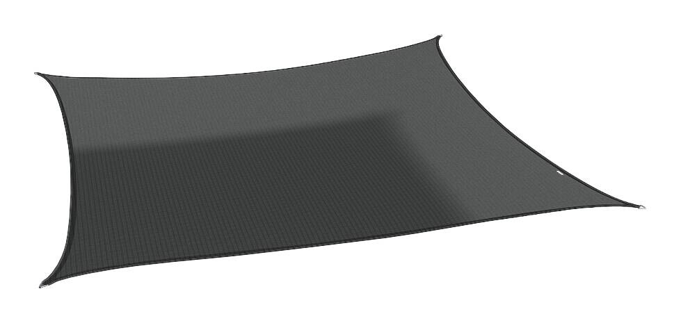PLATINUM Sonnensegel Coolfit schwarz Polyethylen B/H/L: ca. 500x1x500 cm