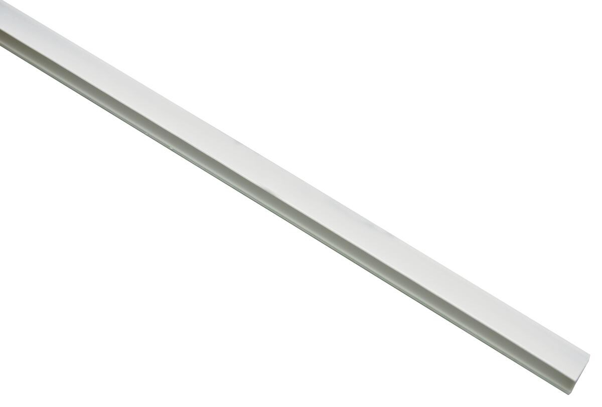 Boviva Seitenschiene für Klebe-/Klemmrollos weiß Kunststoff L: ca. 150 cm 2er Pack