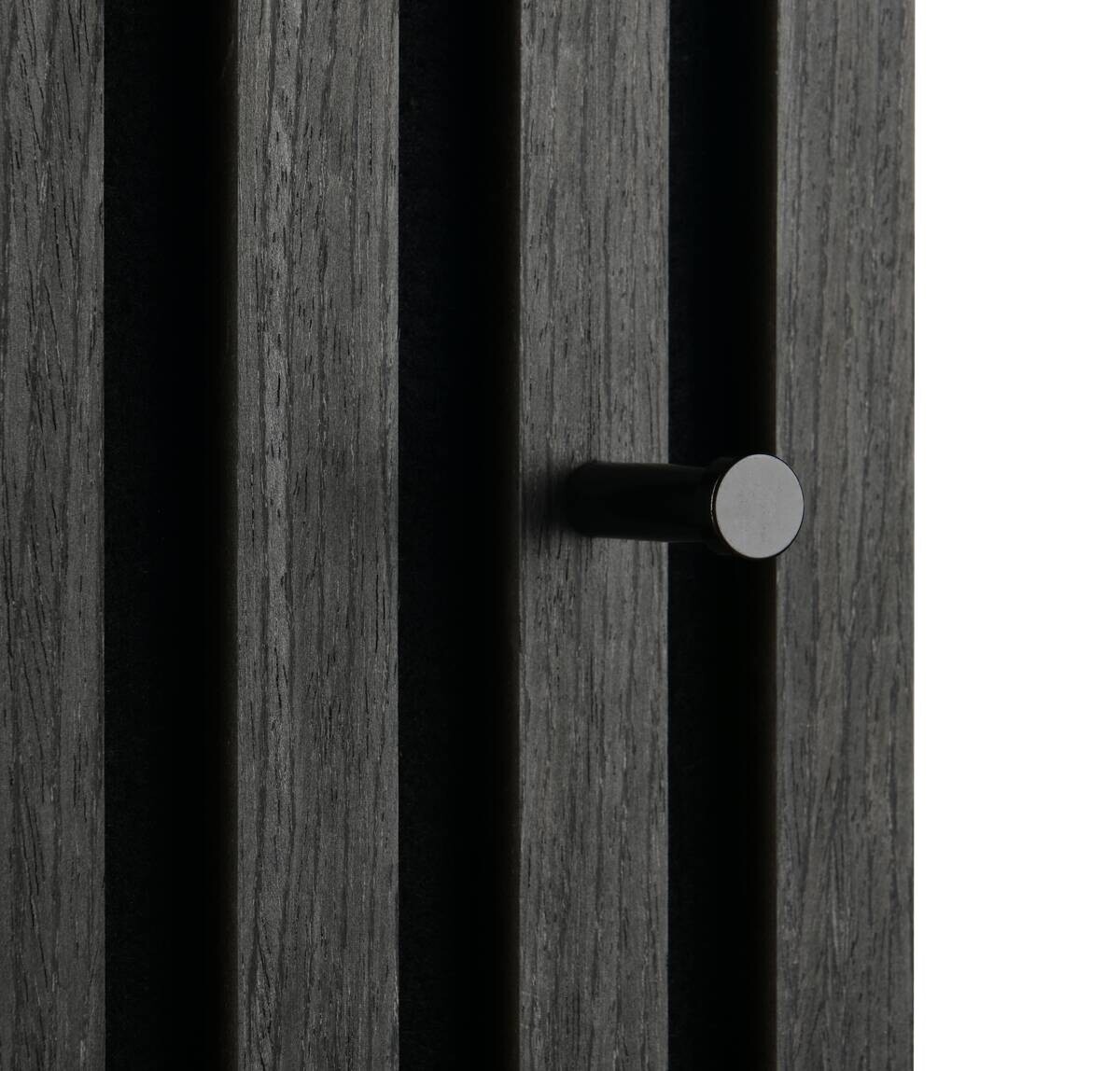 Türgarderobe Grace schwarz B/H/T: ca. 30x100x7 cm