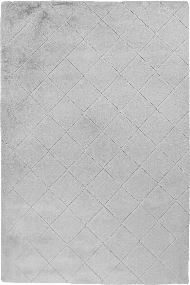 Padiro Hochflorteppich Imala 125 grau B/H/L: ca. 200x3x290 cm