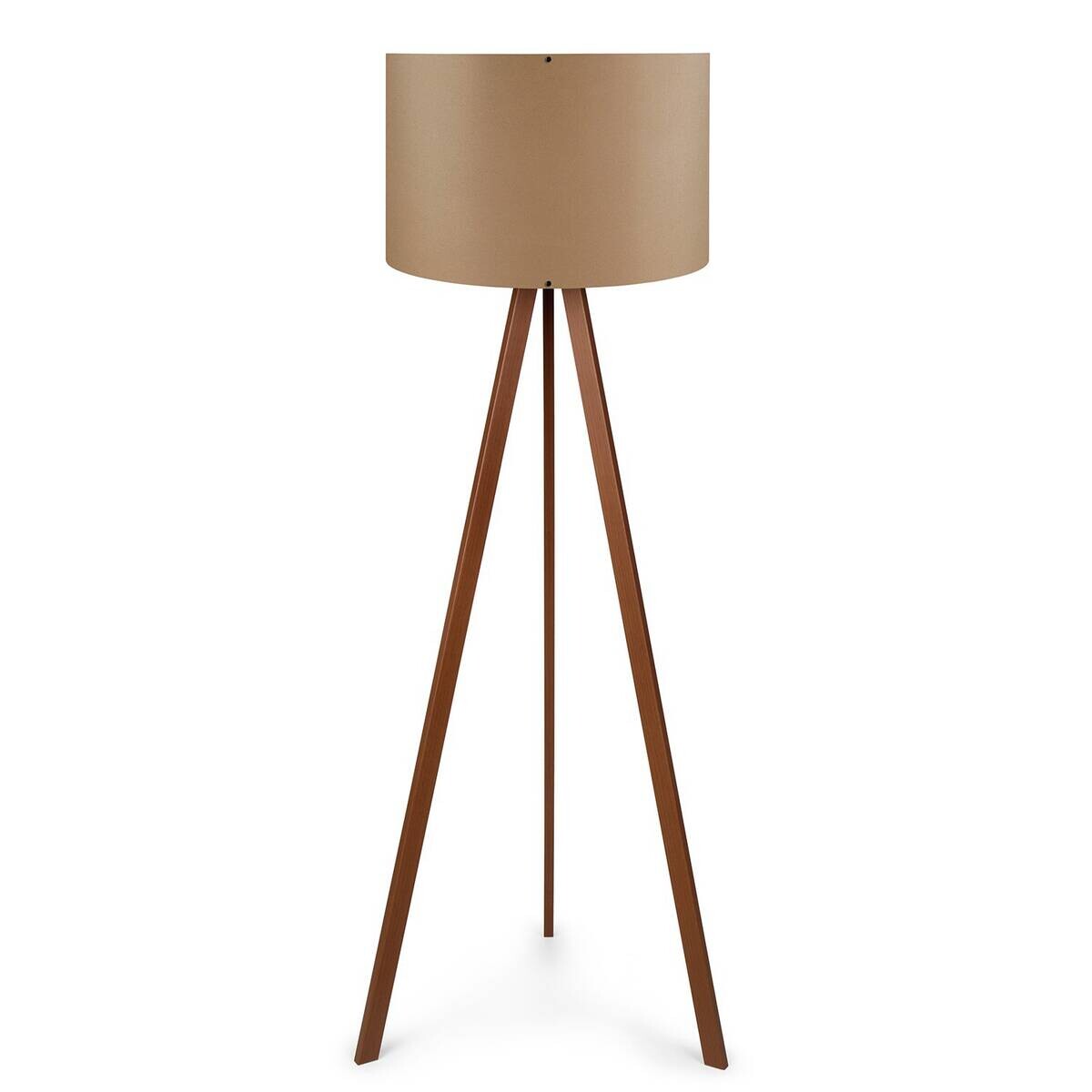 Opviq Stehlampe MDF PVC B/H/T/L/D: ca. 38x140x38x38x38 cm E27 1 Brennstellen