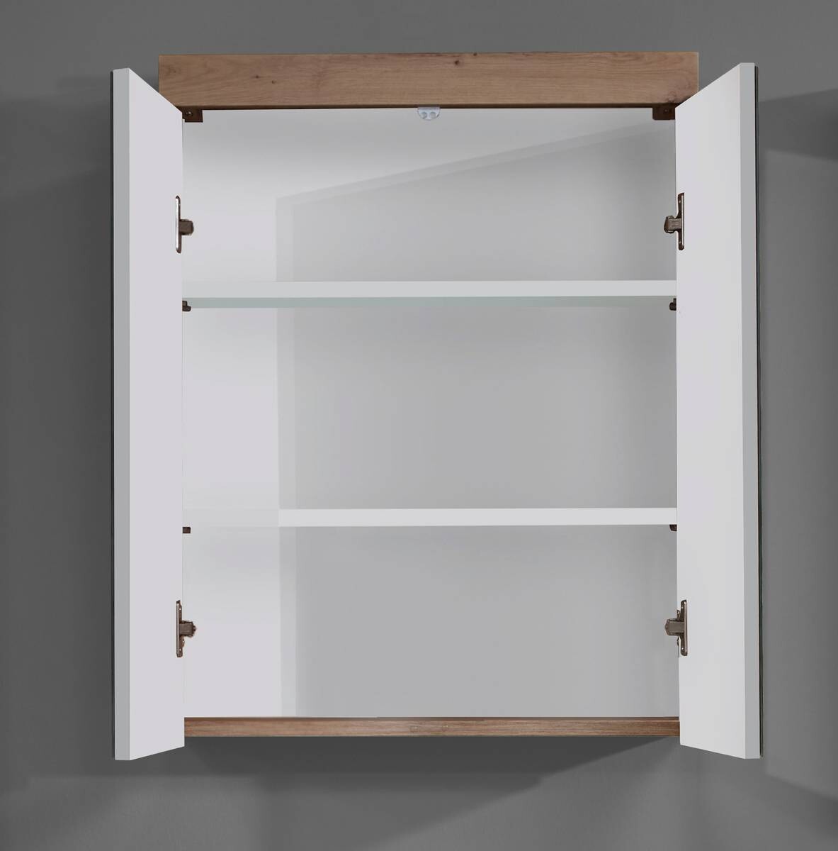 Spiegelschrank Amanda Asteiche Nachbildung B/H/T: ca. 60x77x17 cm