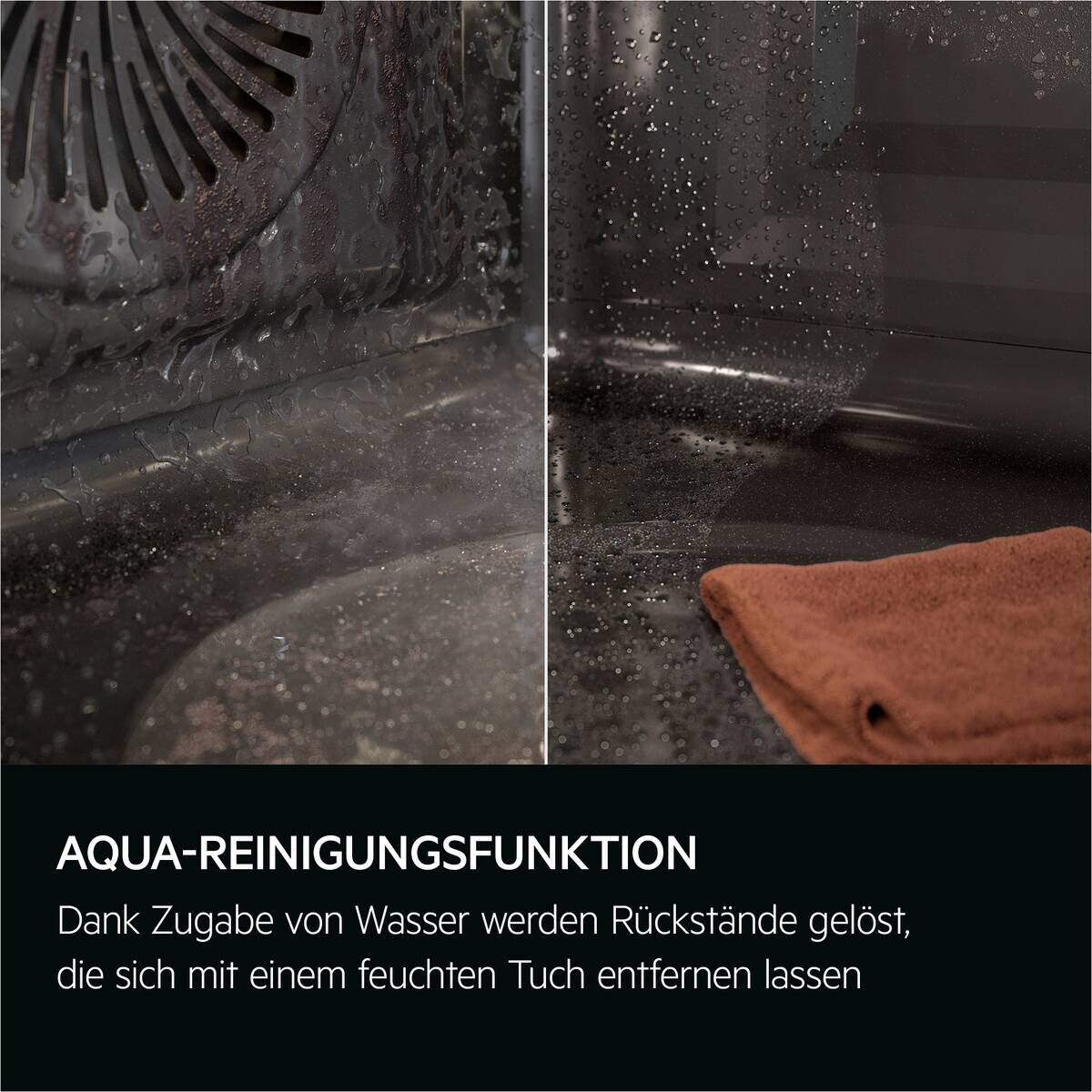 AEG Backofen-Set XXXL60 schwarz B/H/T: ca. 59,4x59,4x56 cm