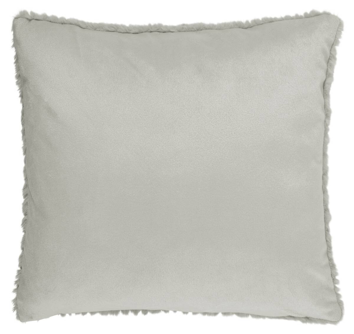 Dekokissen silber 100% Polyester B/L: ca. 45x45 cm