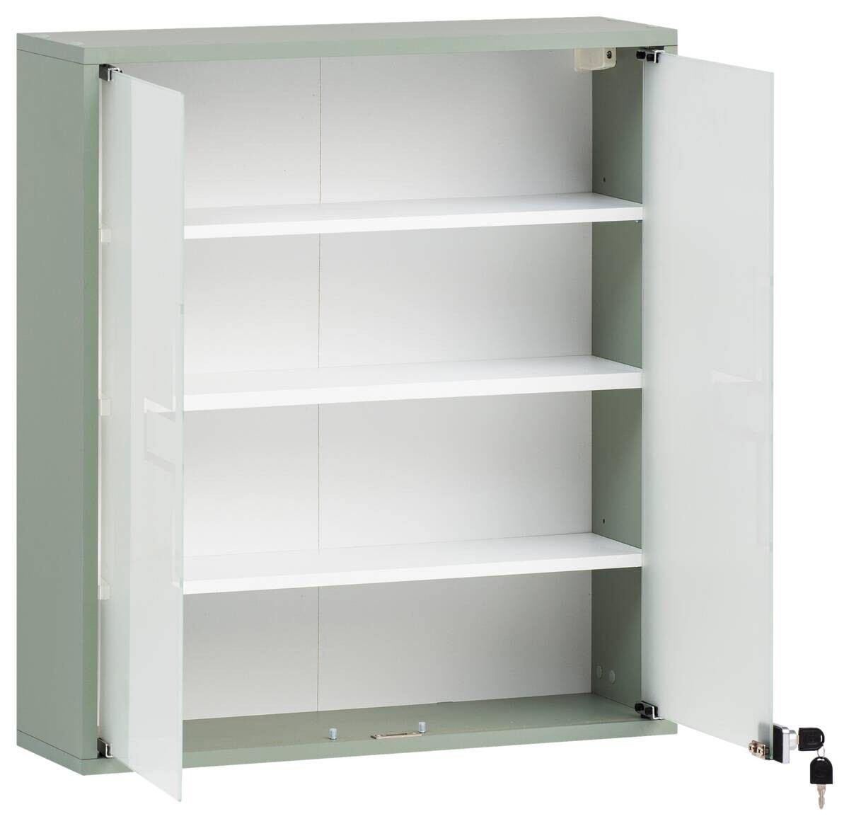Medizinschrank Bjarne Pistazie B/H/T: ca. 64,2x71,4x19,6 cm