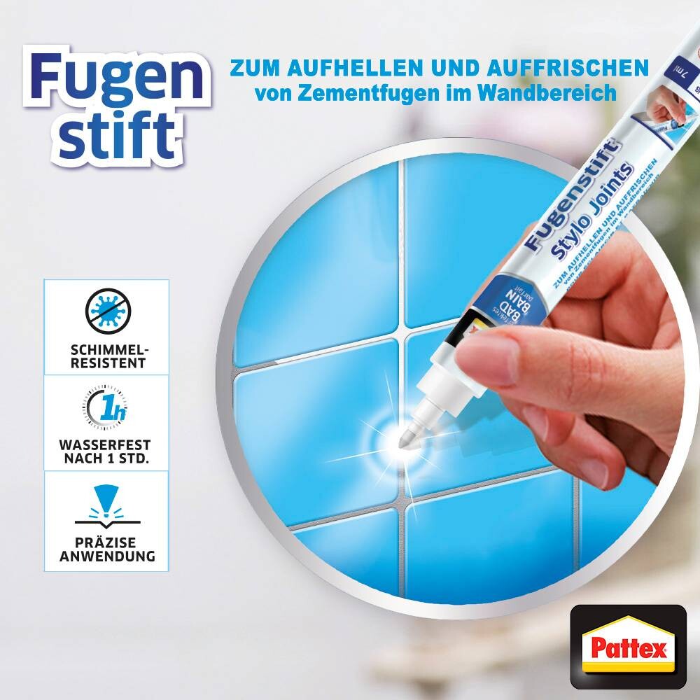 Pattex Fugenstift weiß ca. 0,007 l