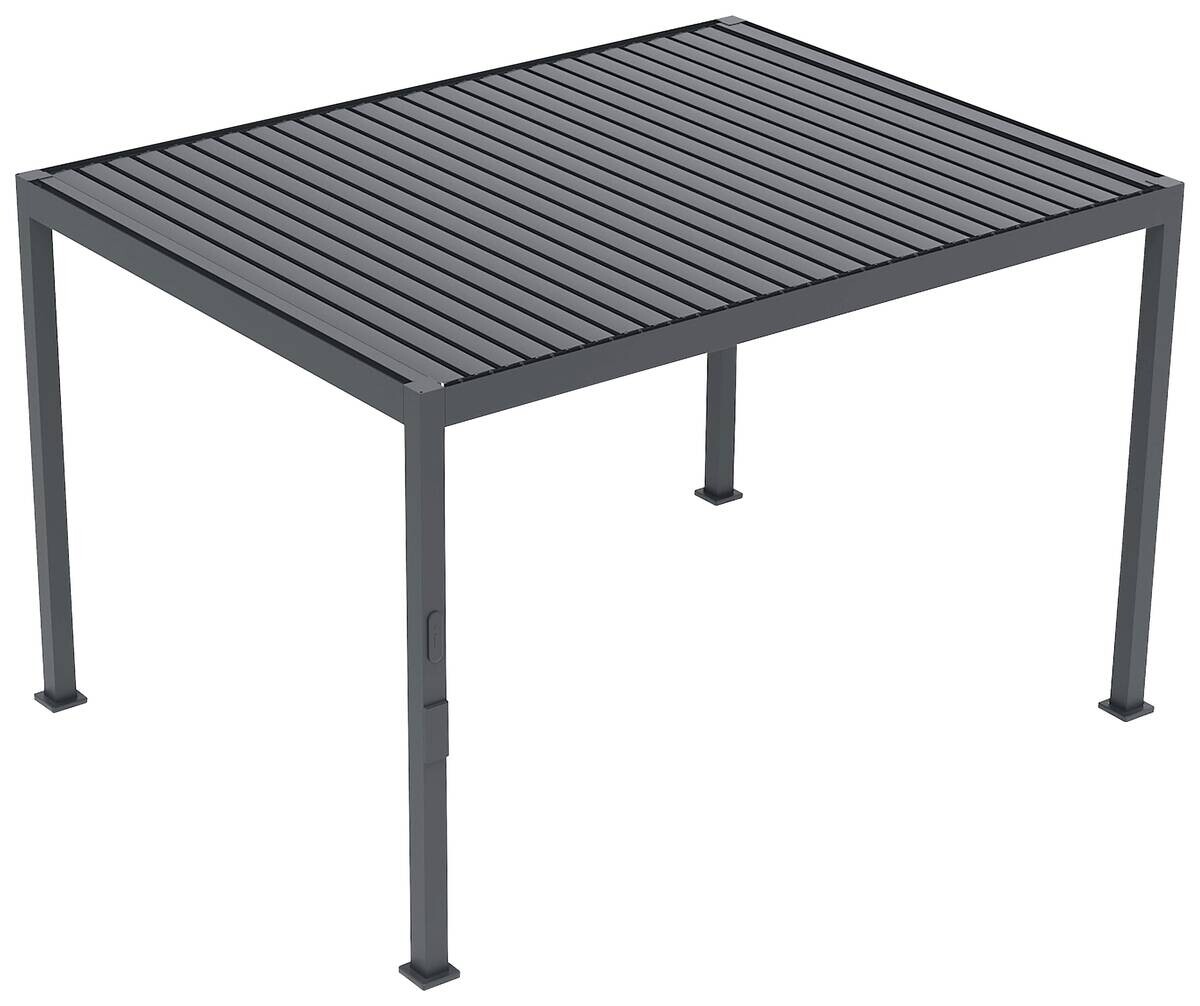 Pergola anthrazit Aluminium B/H/L: ca. 300x256x393 cm