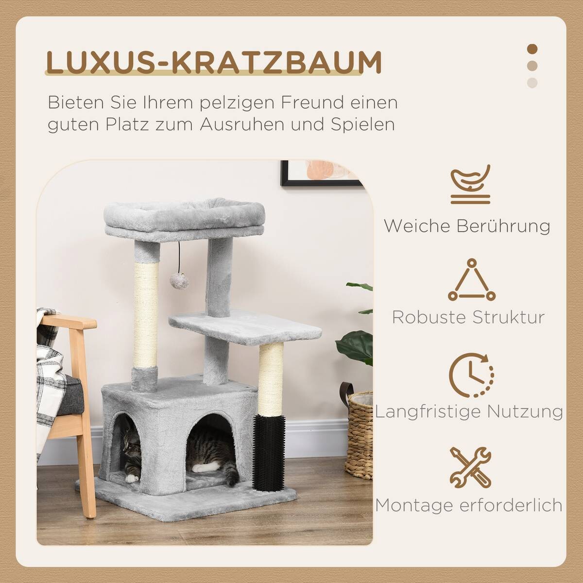PawHut Kratzbaum