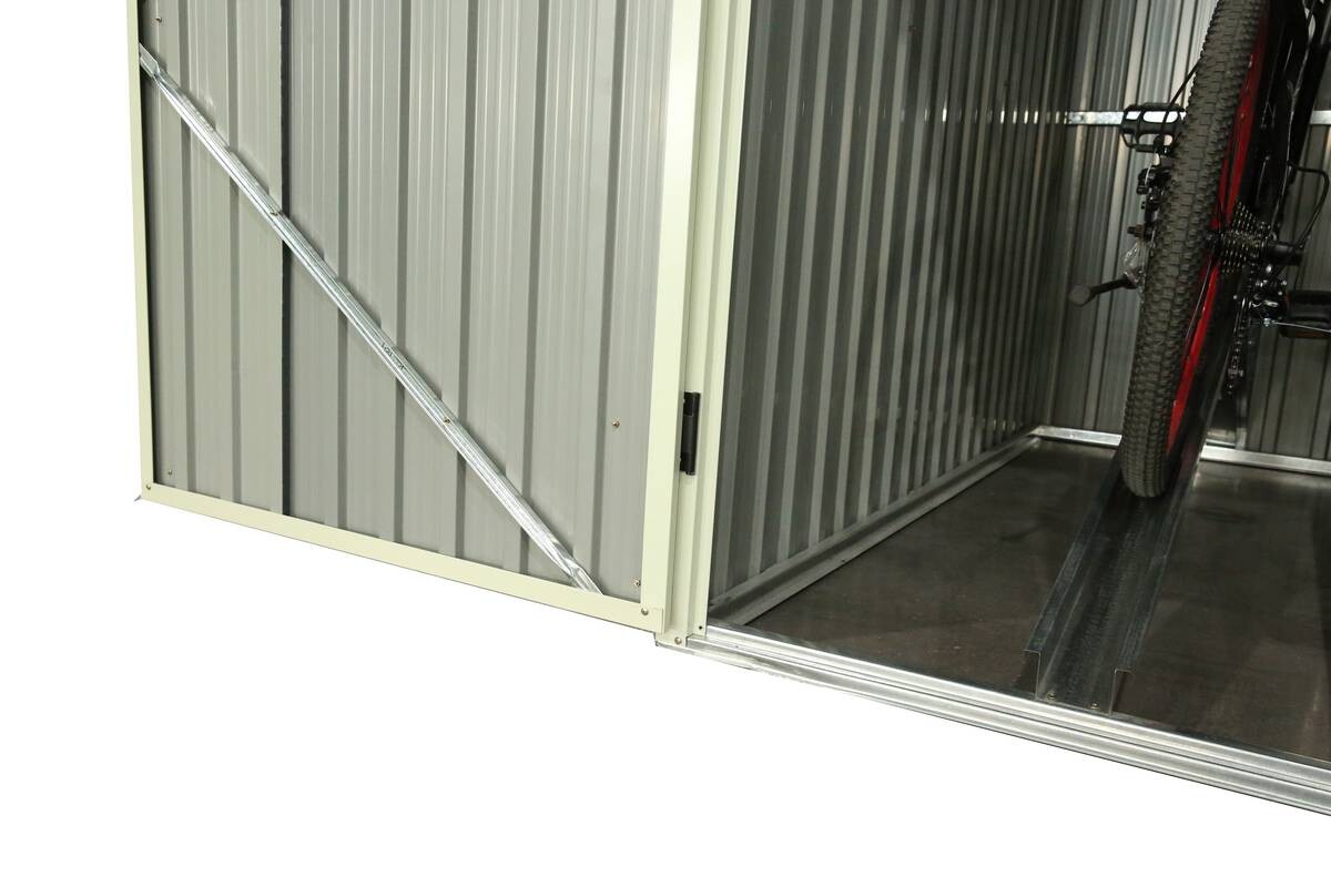 Westmann Fahrradgarage Gartenbox anthrazit anthrazit B/H/L: ca. 203x158x200 cm