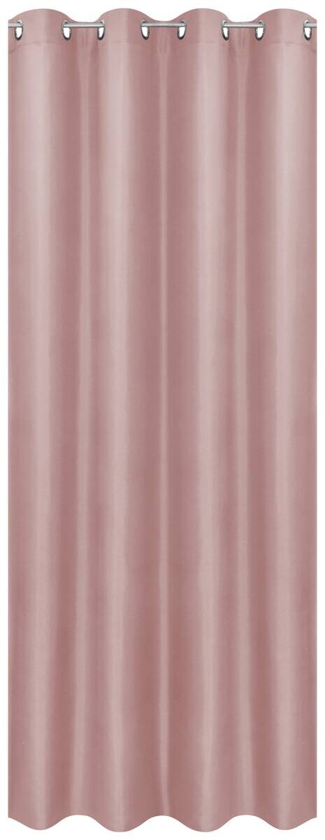 POCOline Ösenvorhang Barnaby pink 100% Polyester B/L: ca. 140x235 cm