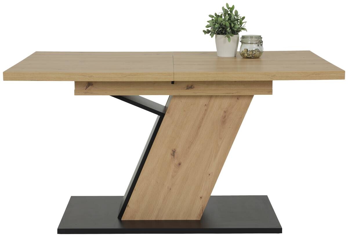 Essgruppe Gesa II Eiche anthrazit Holzwerkstoff B/H/T: ca. 180x76x90 cm