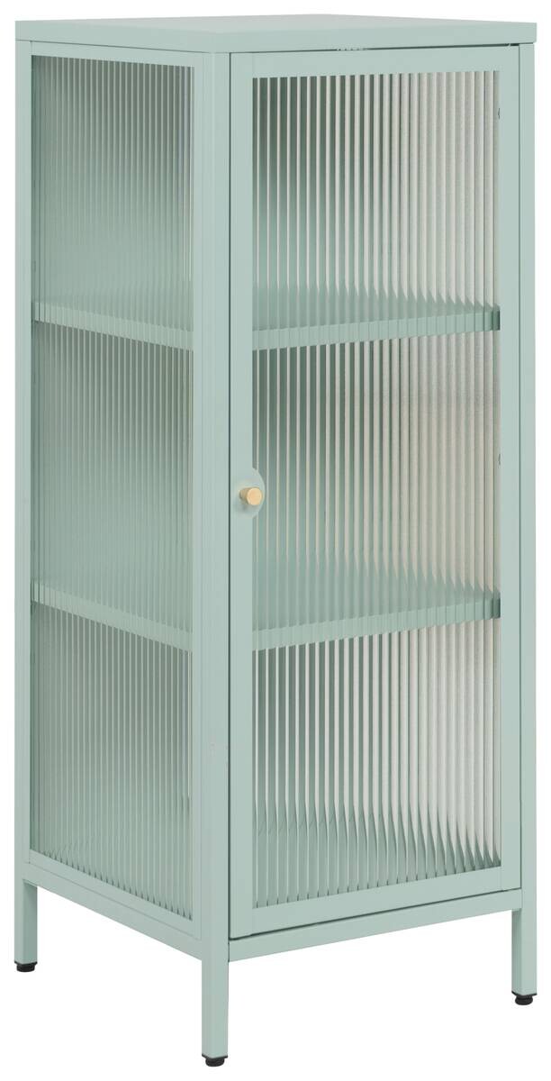 Vitrine Milton mint B/H/T: ca. 40x102x40 cm