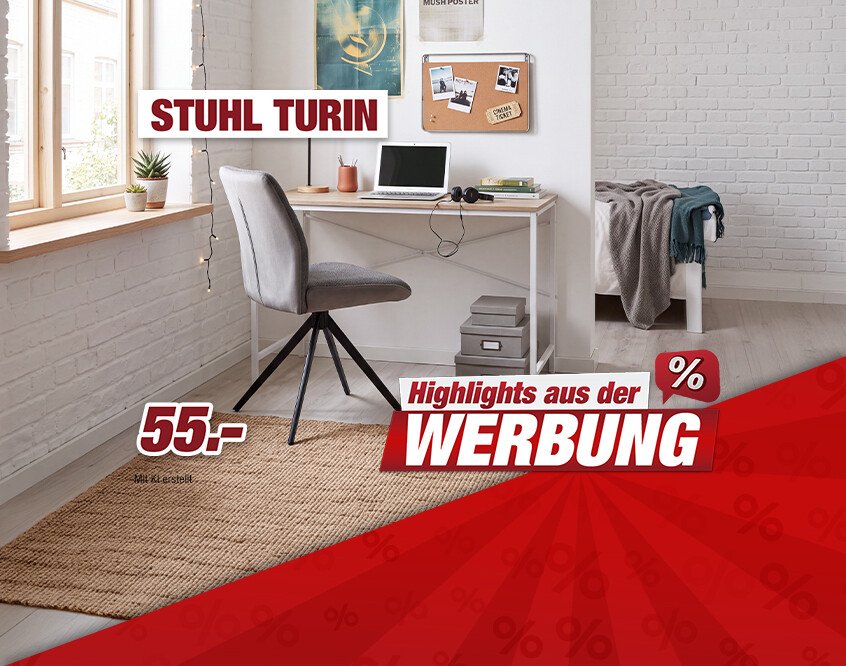Unsere Werbe Highlights Stuhl Turin