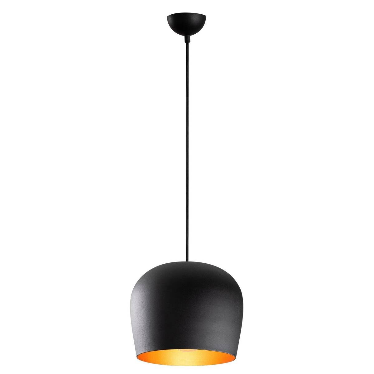 Opviq Pendelleuchte schwarz B/H/T: ca. 23x114x23 cm E27 1 Brennstellen