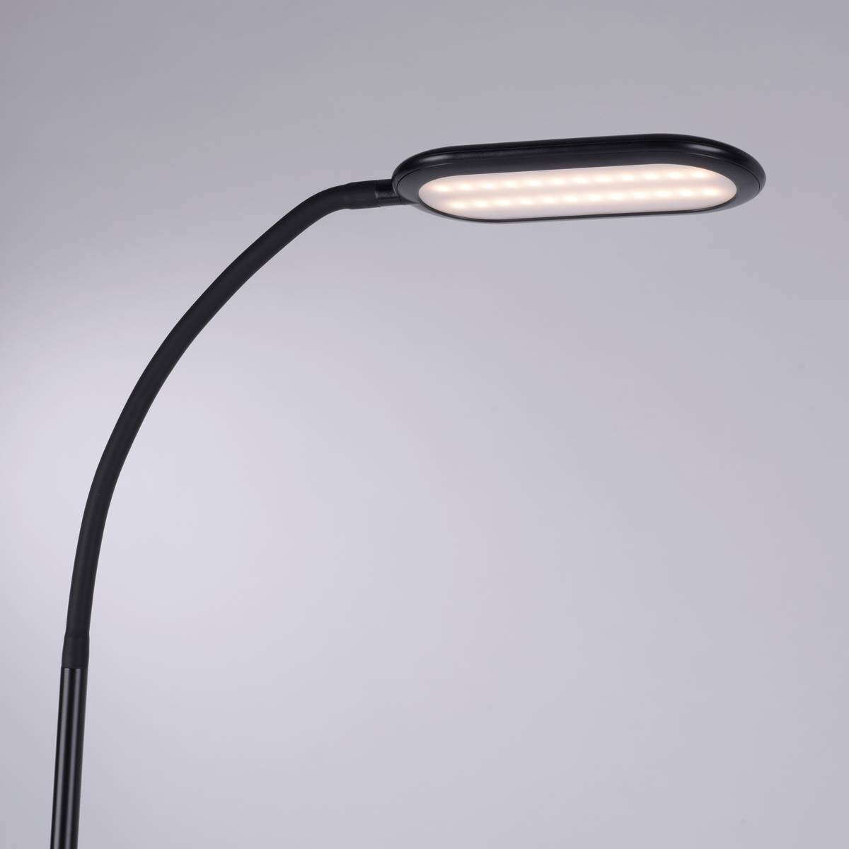Just Light Stehlampe KELLY 14406-18 schwarz Kunststoff B/H/T: ca. 63x175x63 cm 1 Brennstellen
