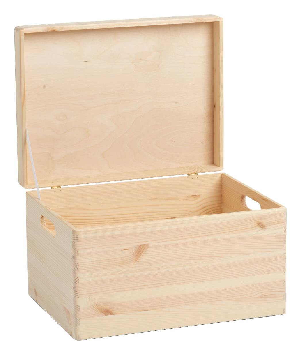 Zeller Allzweckkiste natur Holz B/H/L: ca. 30x23x40 cm