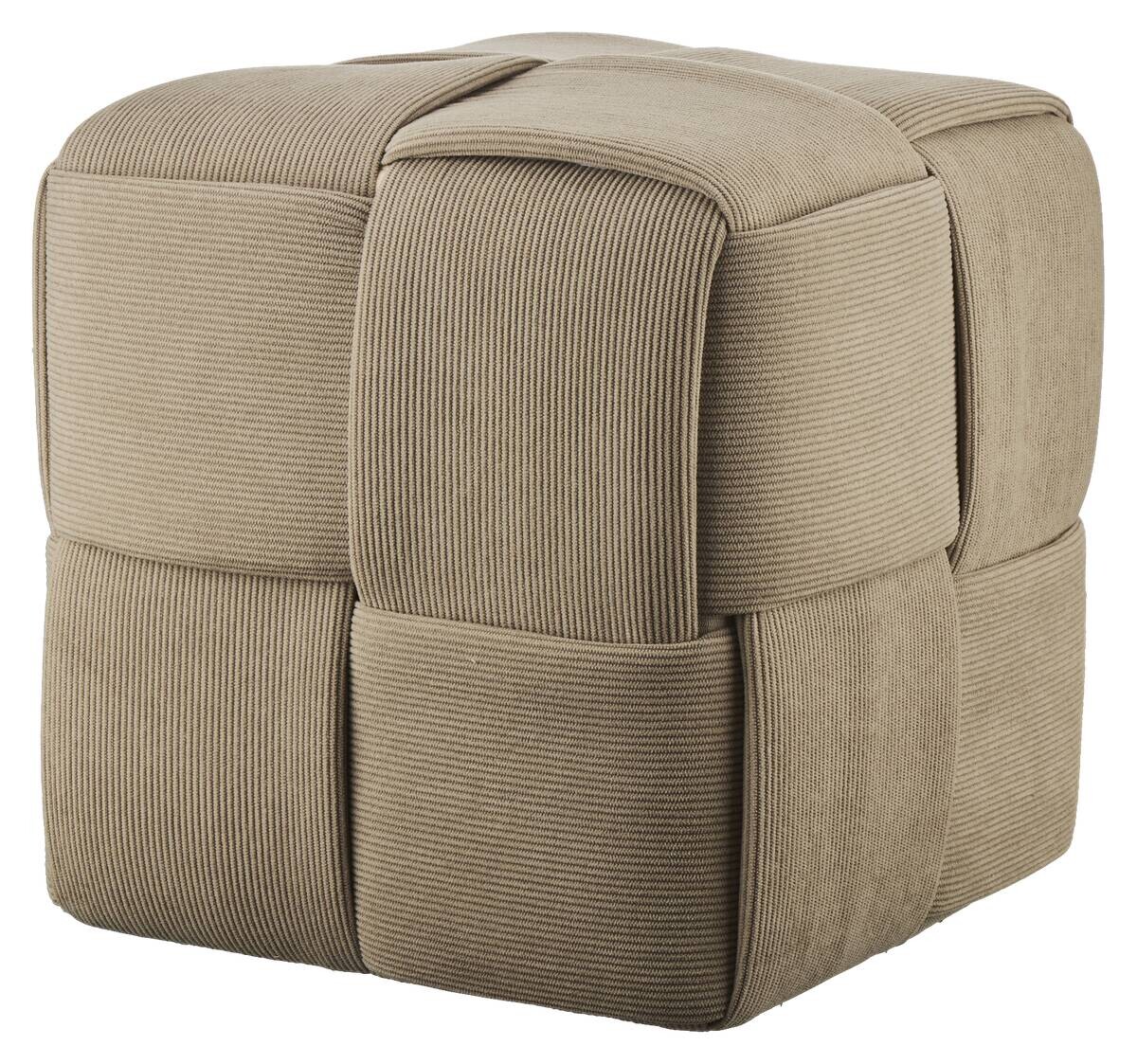 POCOline Sitzhocker taupe