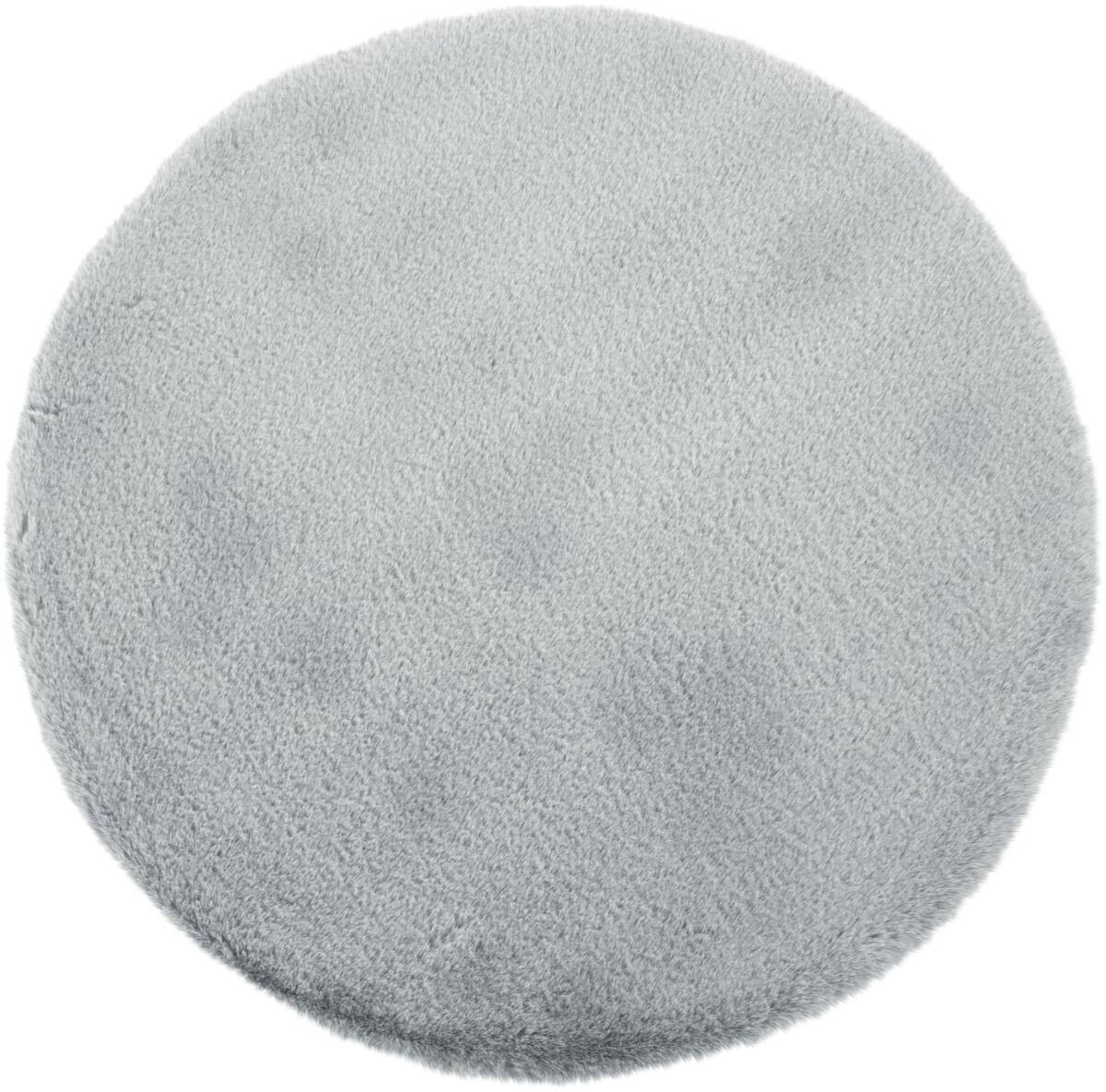 Teppich Softy hellgrau D: ca. 80 cm
