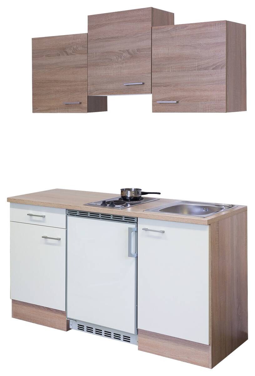 Küchenblock Samoa weiß B/H/T: ca. 151x226x60 cm