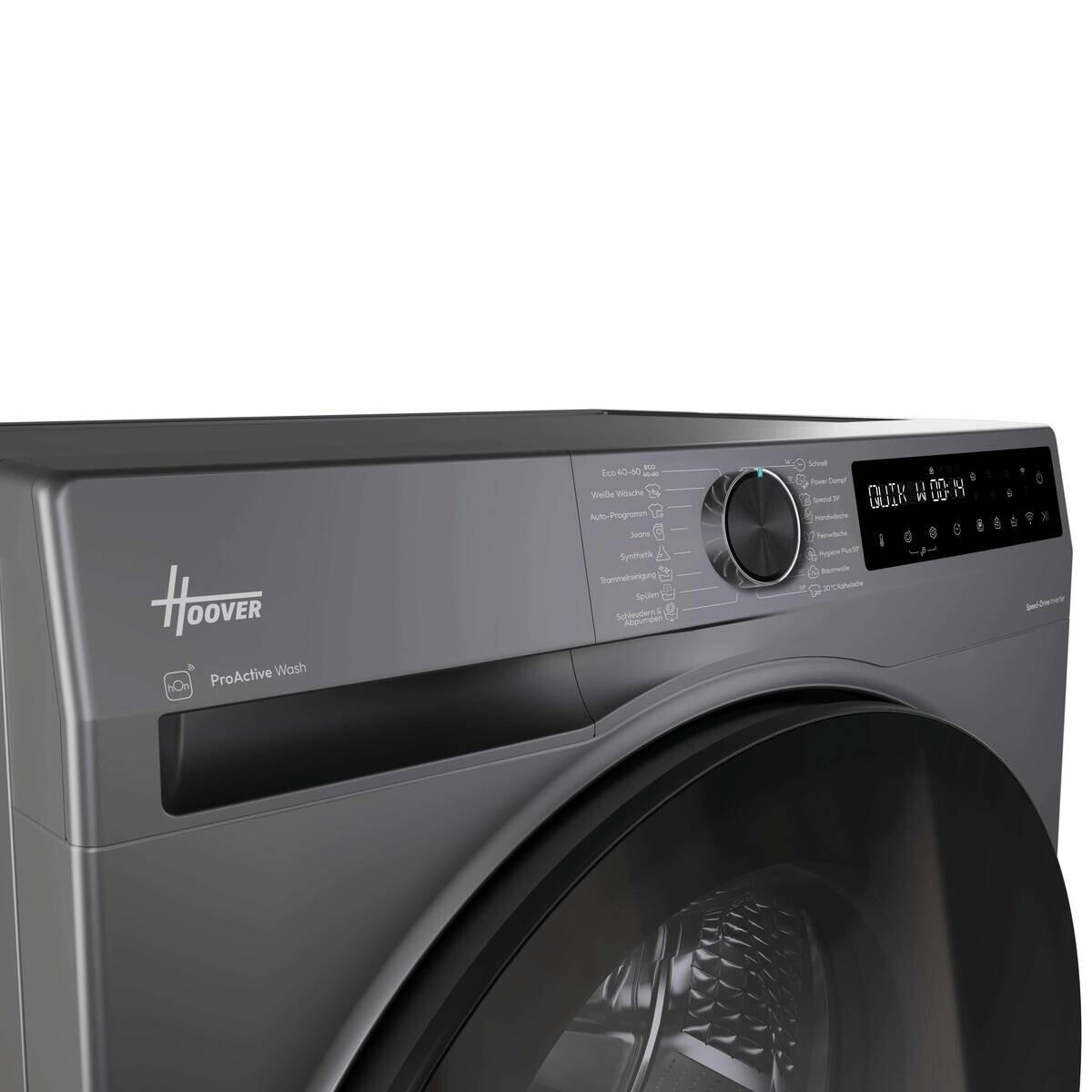 Hoover Waschmaschine HBPQ49SBL10G-84 anthrazit B/H/T: ca. 59,5x85x52,1 cm
