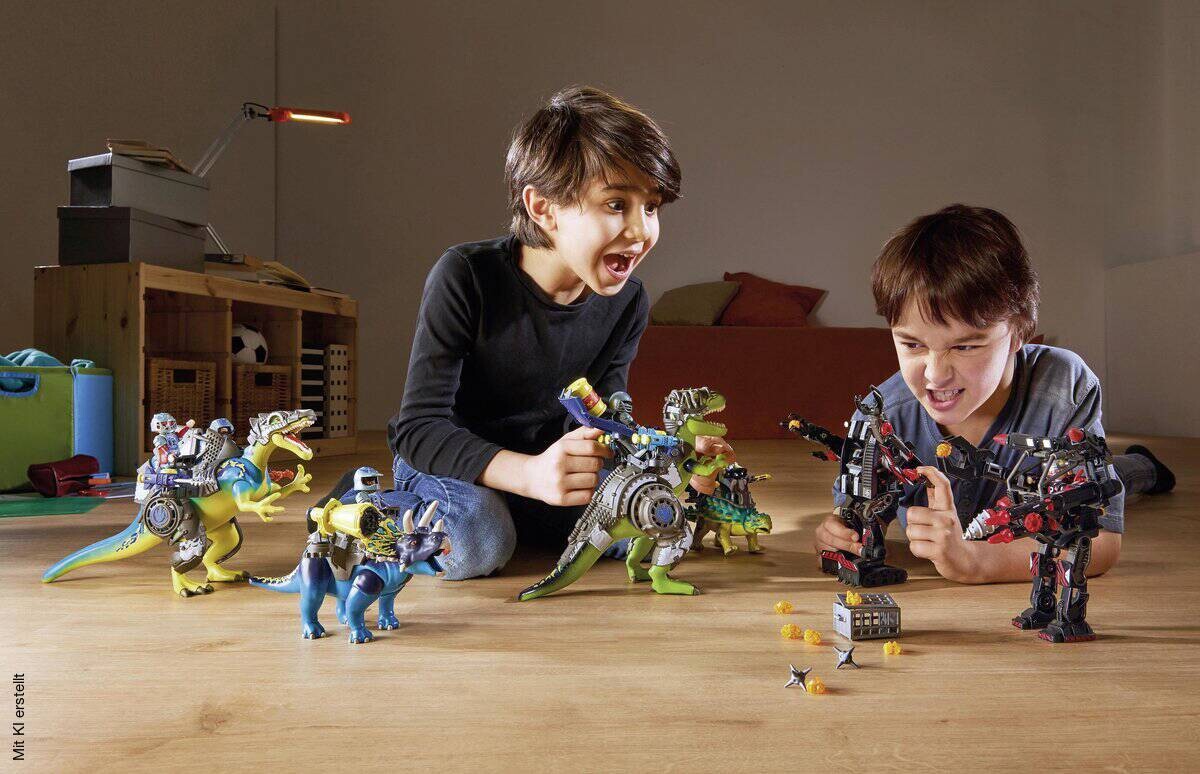 Playmobil Dino Rise Saichania Abwehr des Kampfläufers 70626