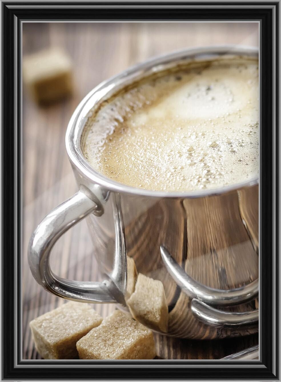 The Wall Bilderrahmen schwarz Kunststoff B/T/L: ca. 11,5x1,75x15 cm