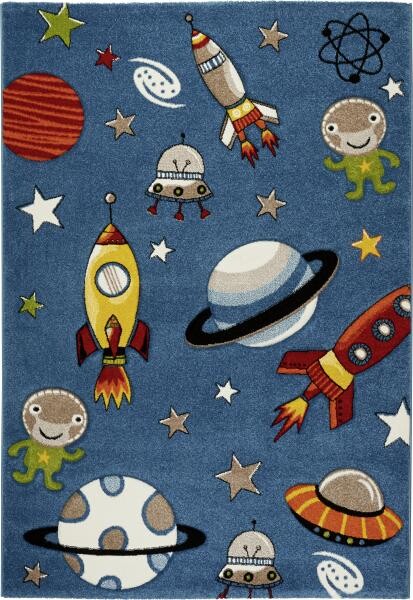 Kinderteppich Casino Kids blau B/L: ca. 120x170 cm