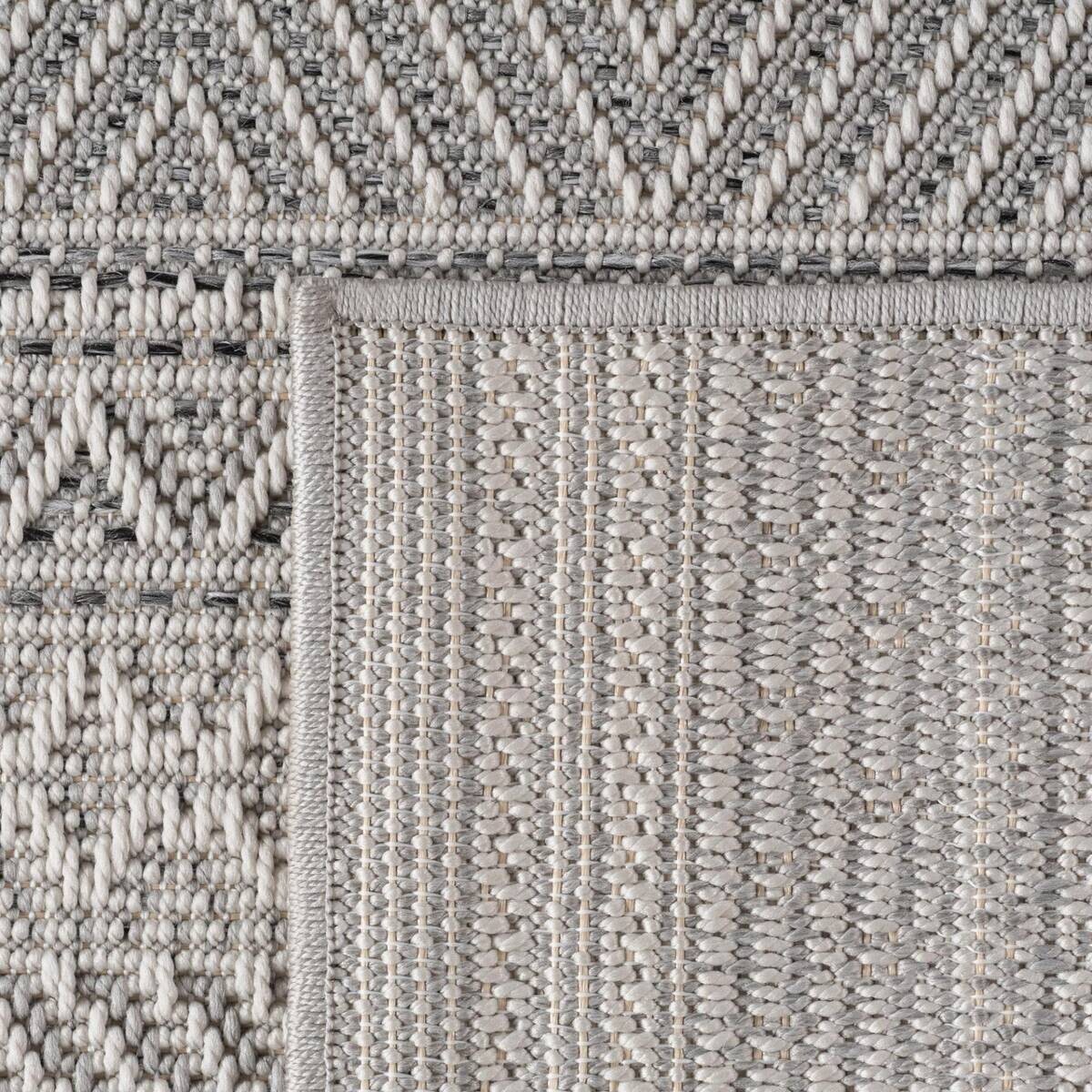 Ayyildiz Flachwebteppich DESERT grau D: ca. 160 cm