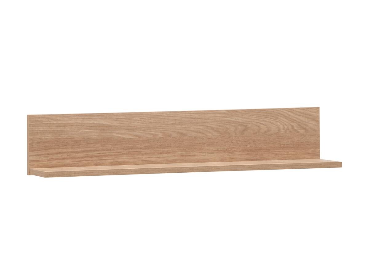 Regal Visby, 2er-Set Eiche Nachbildung B/H/T: ca. 80x15,7x17,3 cm
