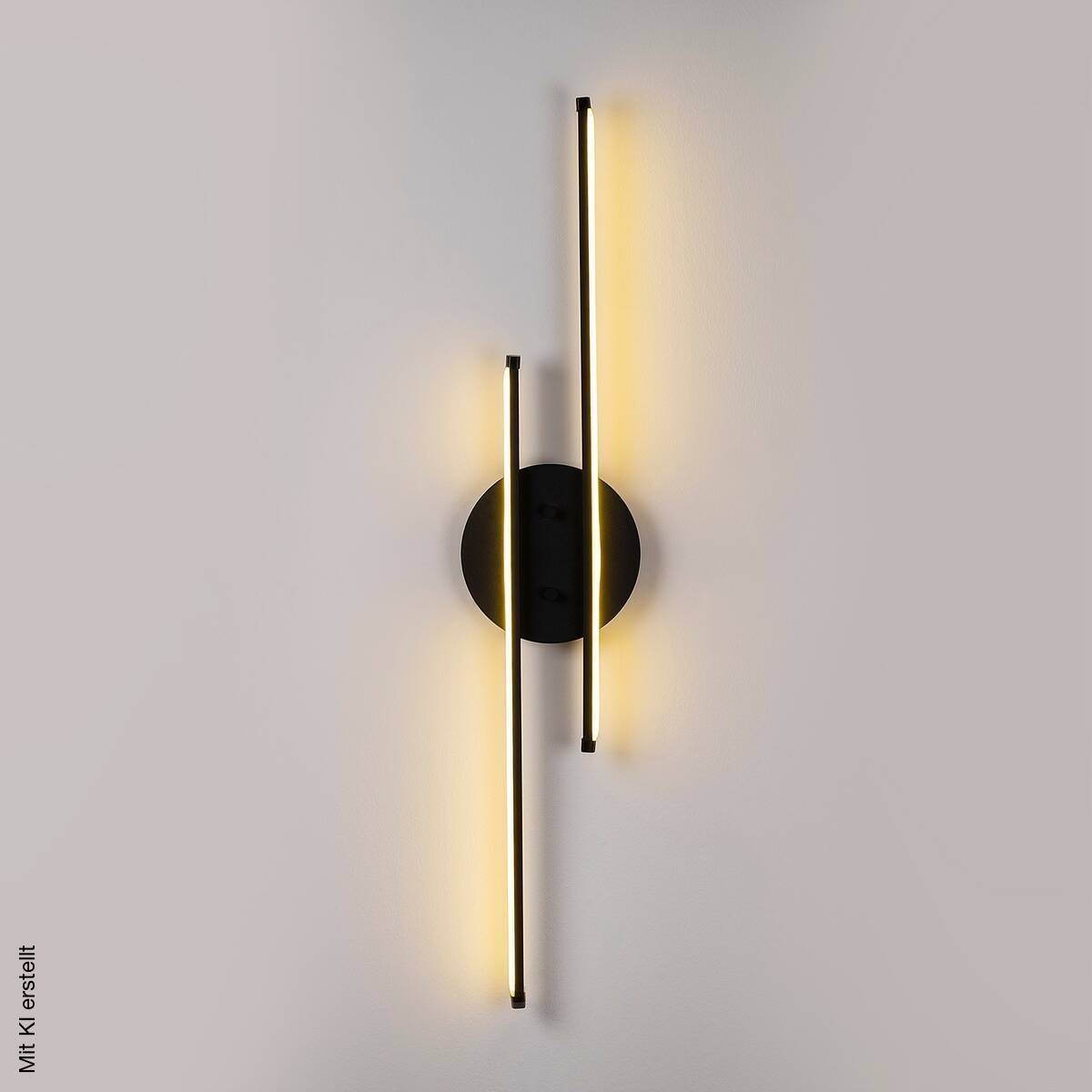 Opviq Wandleuchte Umut-13299 schwarz B/H/T/L: ca. 5x86x5x17 cm