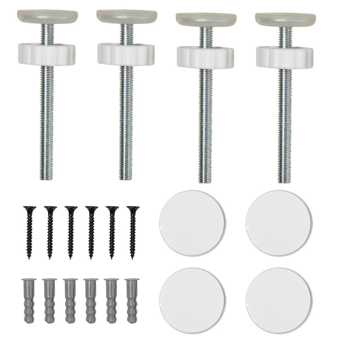 PawHut Tier-Zubehör weiß Kunststoff B/H/L: ca. 4x95x76 cm