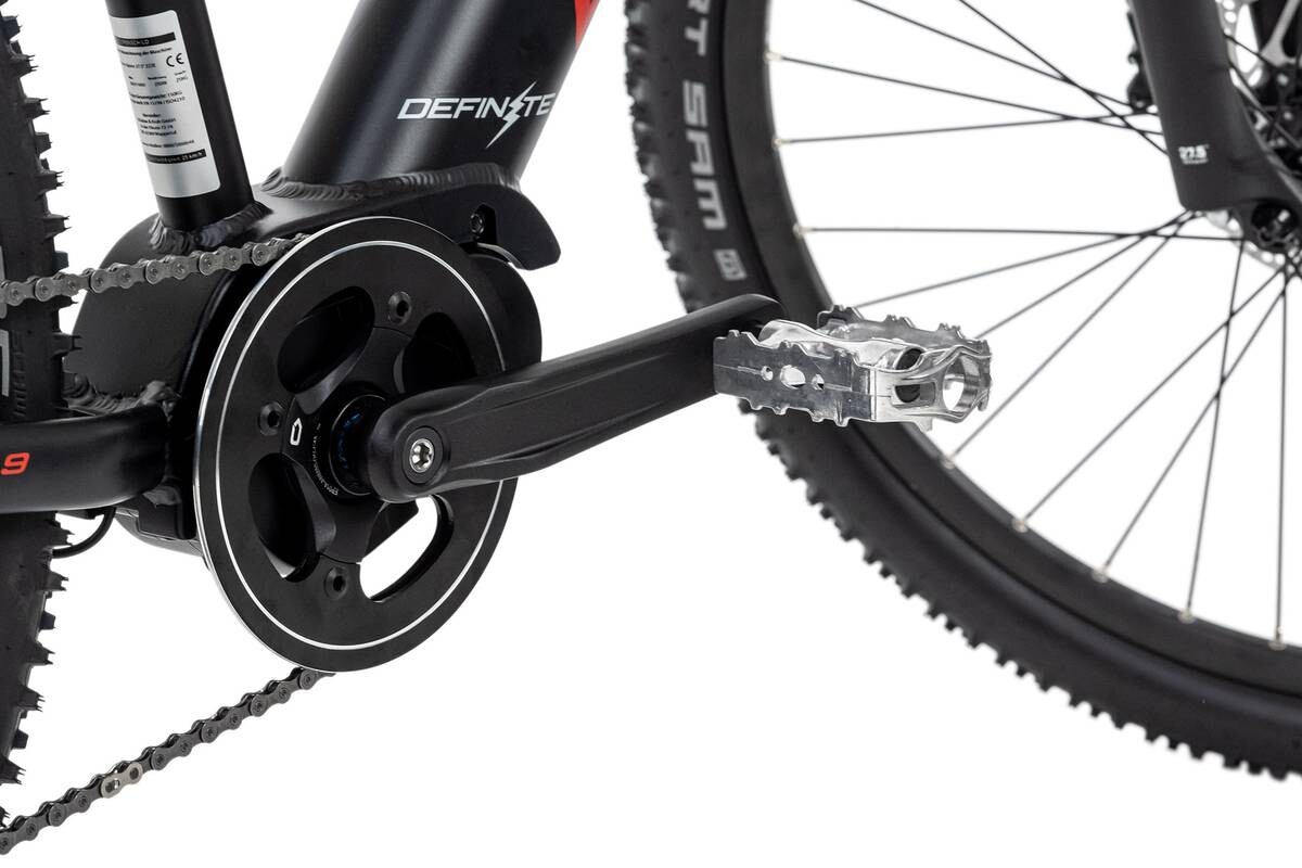 Adore Mountain E-Bike Xpose 27,5'' Xpose 27,5 Zoll Rahmenhöhe 51 cm 9 Gänge schwarz schwarz ca. 250 W ca. 36 V ca. 27,5 Zoll