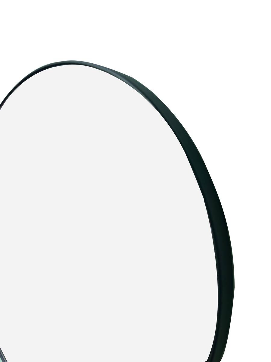 Rahmenspiegel Leano schwarz Kunststoff D: ca. 61 cm