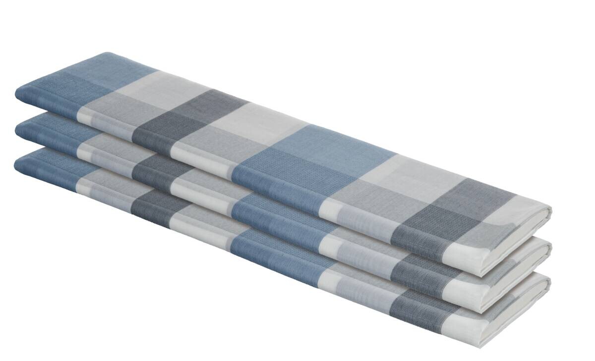 Dekostoff blau 100% Polyester B: ca. 140 cm